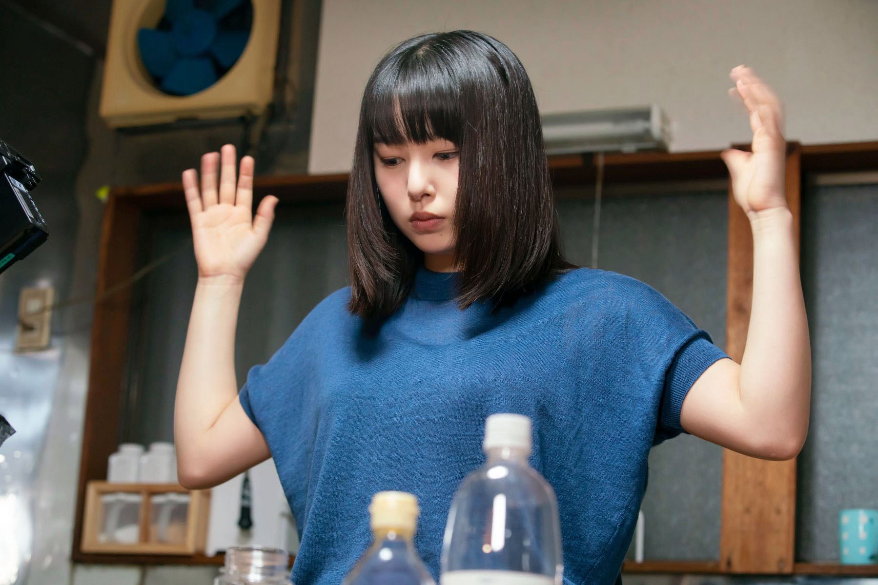  桜井日奈子「ふろがーる！」第3話より（C）片山ユキヲ・小学館／「ふろがーる！」製作委員会