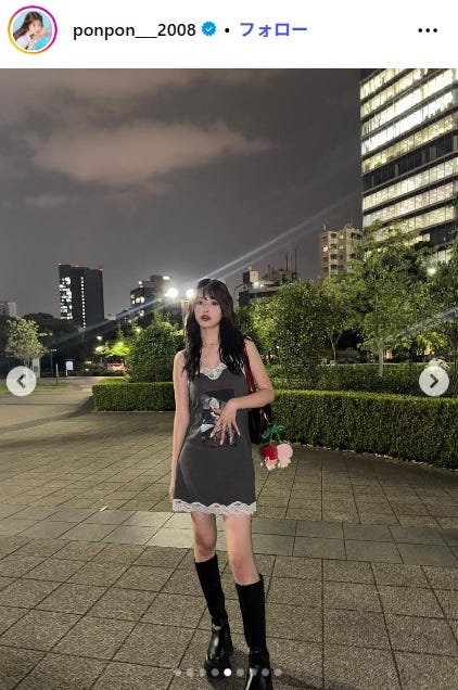 瀬川陽菜乃Instagramより