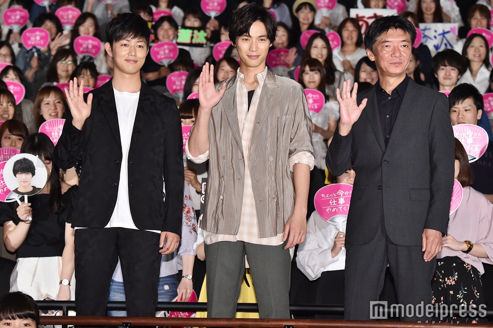 工藤阿須加、福士蒼汰、成島出監督 （C）モデルプレス