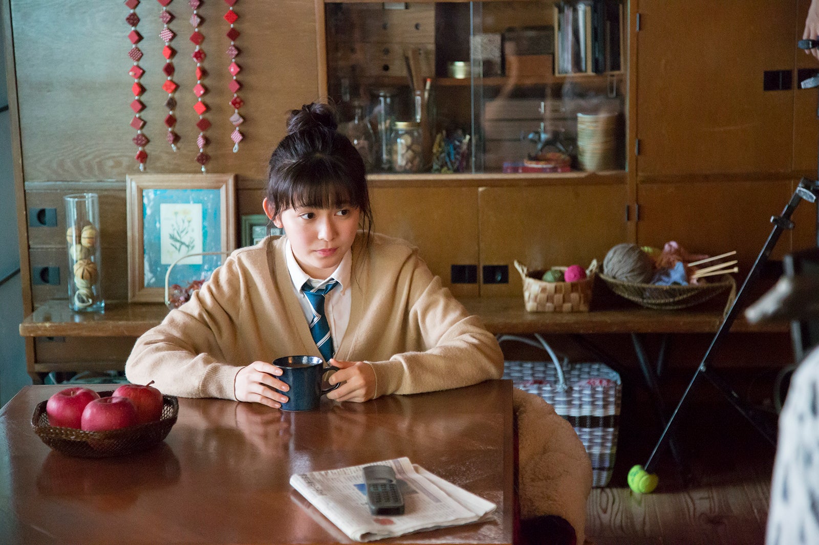 久間田琳加／新CMメイキングカット（提供画像）