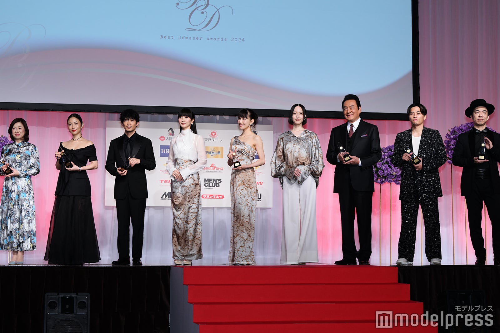田中里沙、MEGUMI、津田健次郎、Perfume、高橋英樹、富樫勇樹、宅見将典（C）モデルプレス