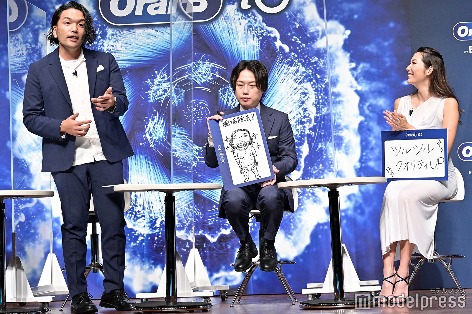 盛山晋太郎、リリー、福田萌子 （C）モデルプレス