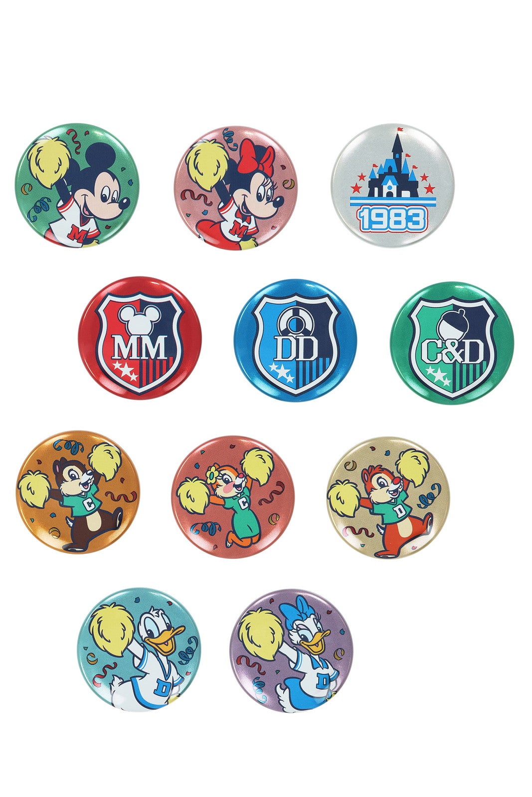 カンバッジセット¥600（C）Disney