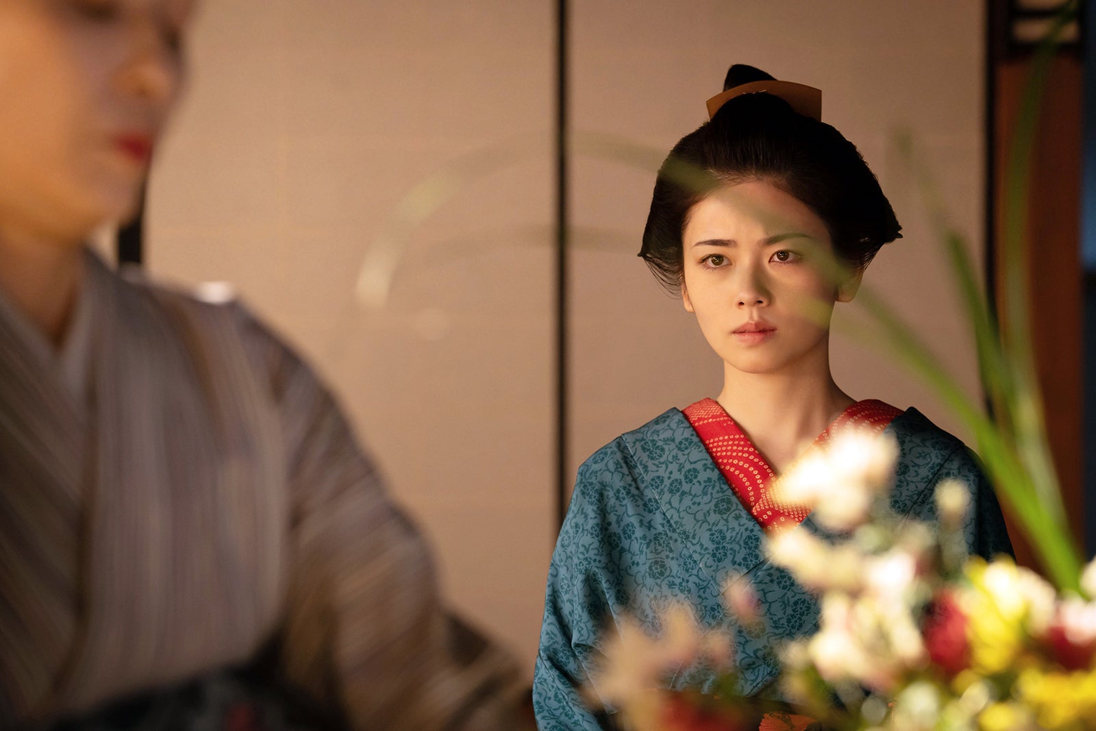 小芝風花 横浜流星 共演映画登場Ver 中河与一 中河與一 天の夕顔 昭和23年 NHK大河「べらぼう」視聴者騒然 蔦重（横浜流星）と瀬川（小芝