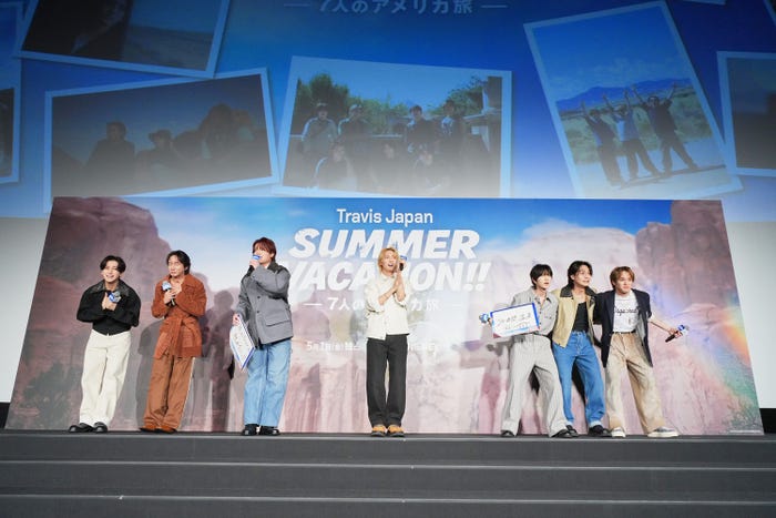 (左から)宮近海斗、中村海人、吉澤閑也、川島如恵留、七五三掛龍也、松田元太、松倉海斗(C) 2026 DISNEY ENTERPRISES, INC.