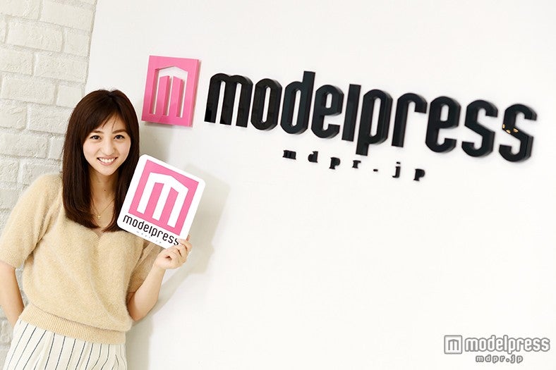 堀田茜がモデルプレス編集部を訪問！