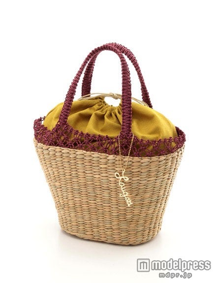 Laugoa（ラウゴア）レーストリミングかごバッグ「Jewel Changes」7,678円（税込）