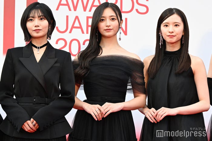 中西アルノ、井上和、菅原咲月/乃木坂46(C)モデルプレス