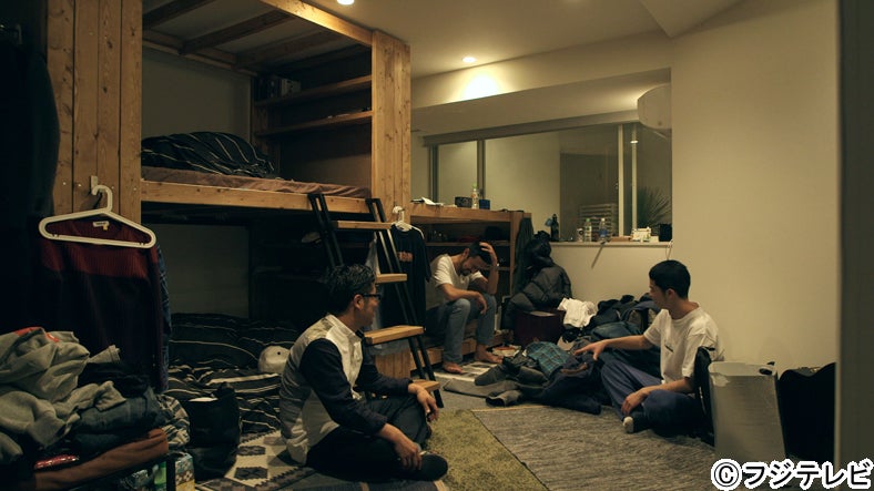 島一平、今井洋介、菅谷哲也／「テラスハウス」3月17日放送回より