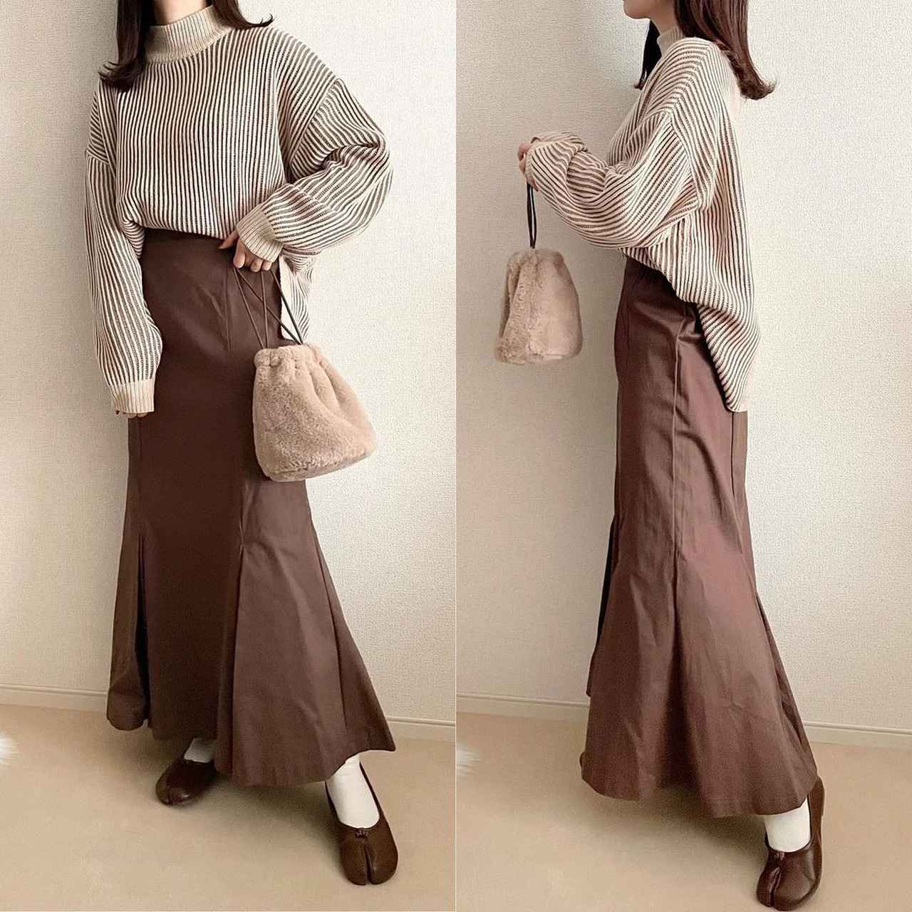 絶賛の嵐 しまむら ブラウンコーデ が可愛すぎた モデルプレス