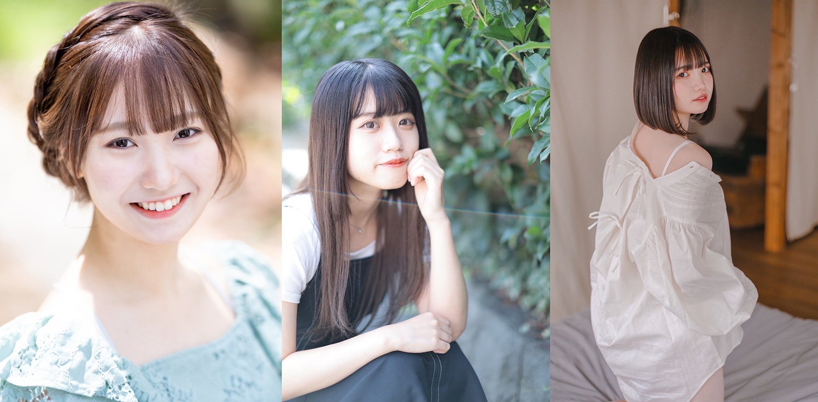 宮田有萌、葉月りさこ、真城もも （提供写真）