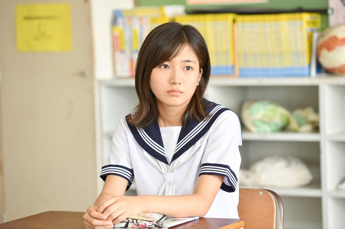 小野莉奈/「中学聖日記」より(C)TBS