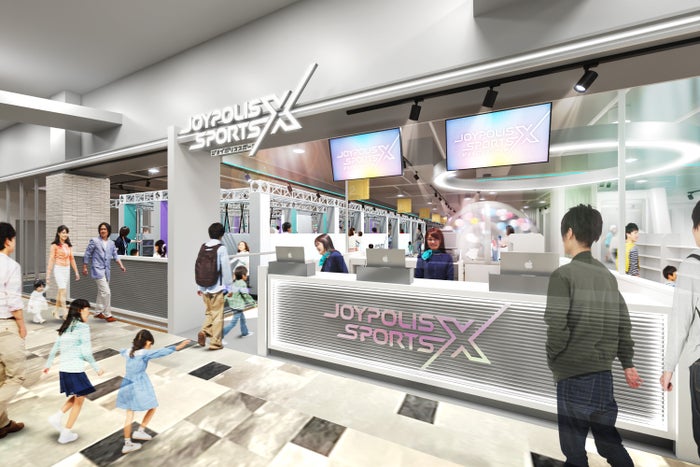 東京ジョイポリス新パーク「ジョイポリススポーツX」7月開業へ お台場に新たなデジタルスポーツエンタメ誕生