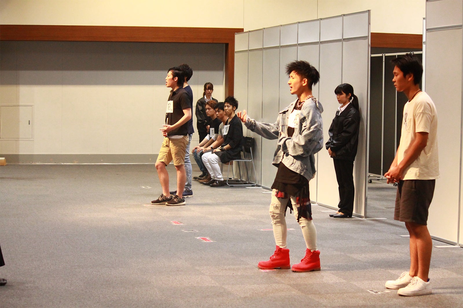 6月17・18日に行われた一次審査（東京）の様子（画像提供：LDH）