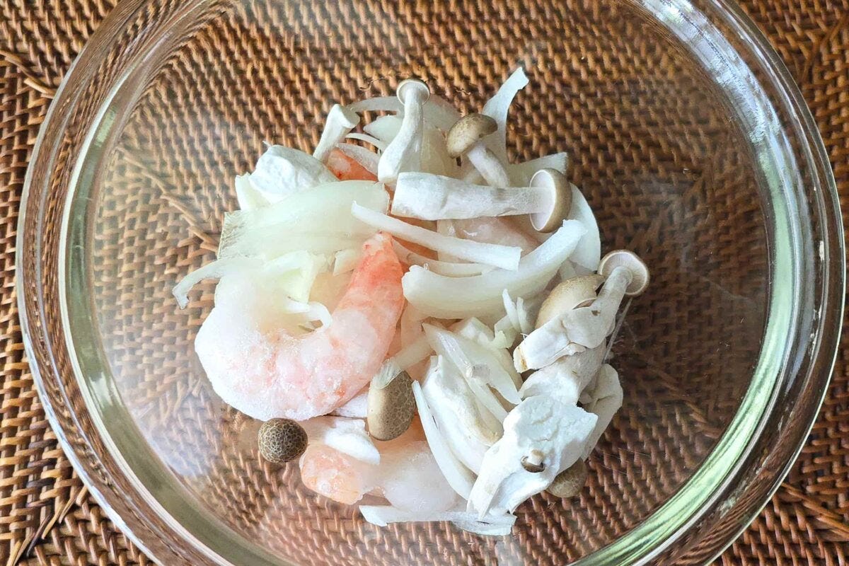 マカロニグラタン・えび