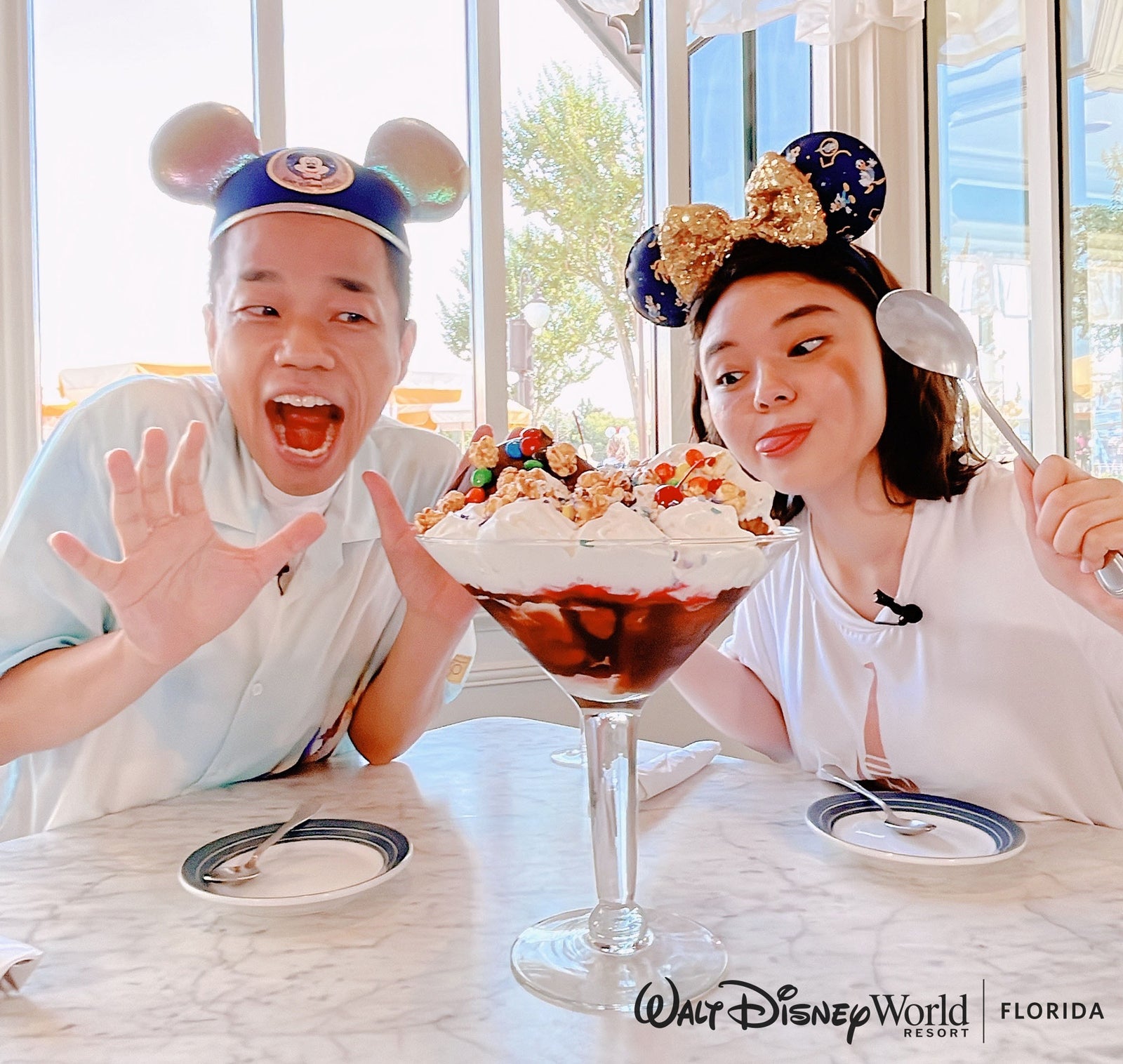 多田健二、ミノリ・フラナガン（C）Disney