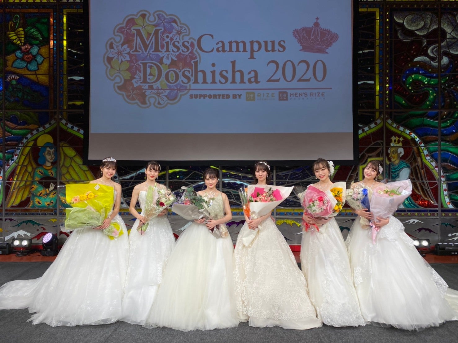 「Miss Campus Doshisha2020」ファイナリスト（提供写真）
