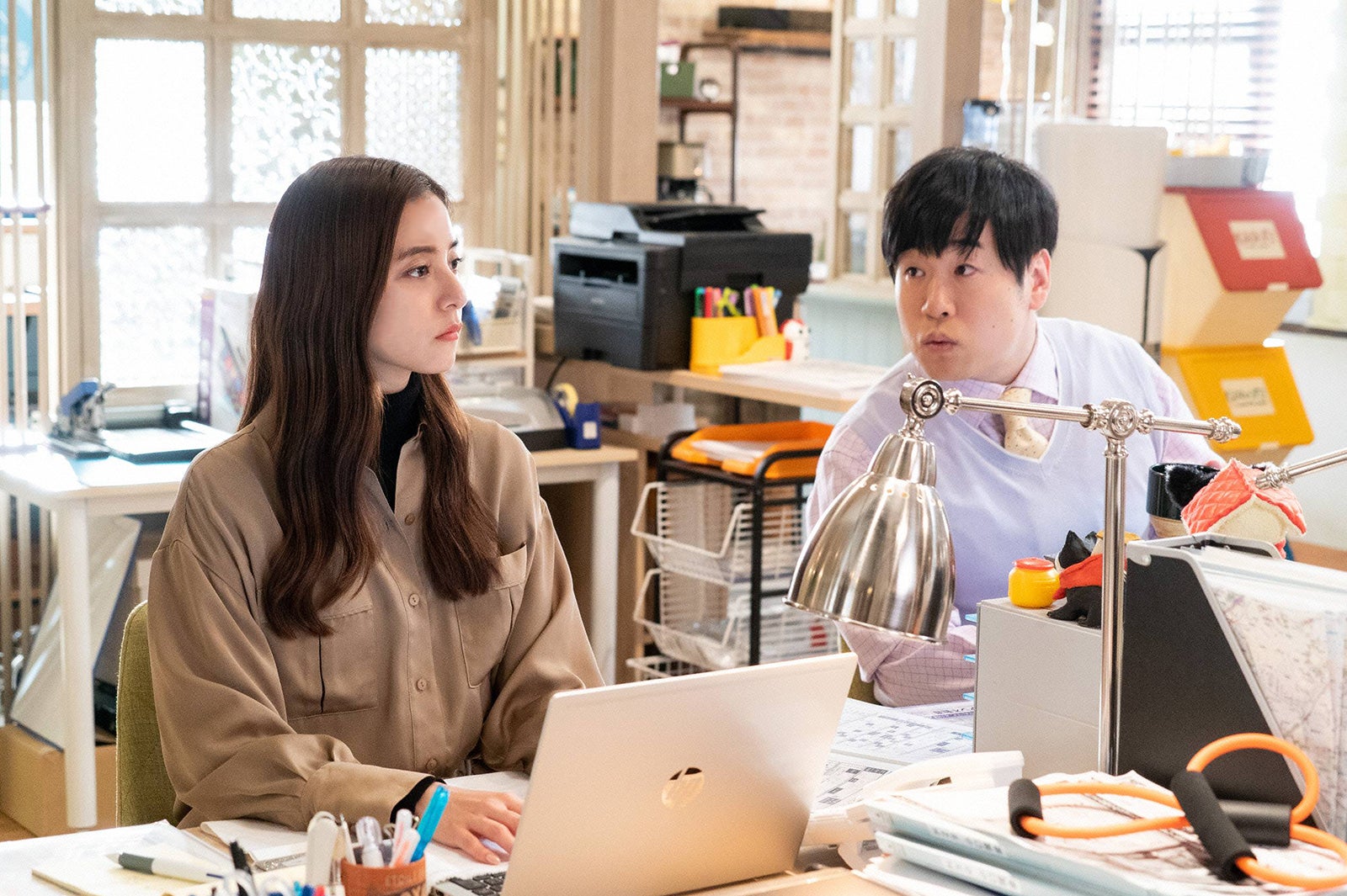 新木優子、森田甘路／「モトカレマニア」より（C）フジテレビ
