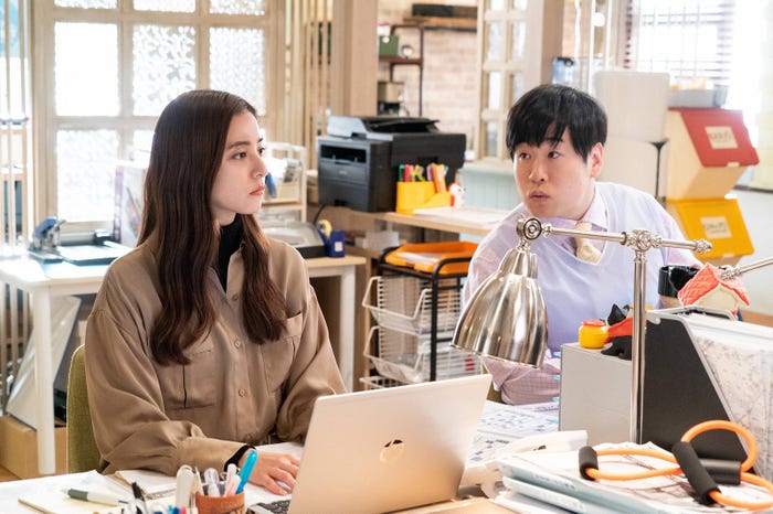 新木優子、森田甘路/「モトカレマニア」より(C)フジテレビ