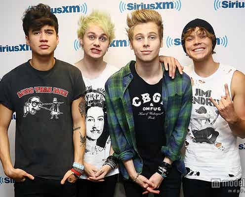 1Dの弟分「5SOS」待望の初来日「変わっていることが大好き」<メンバープロフィール・略歴>