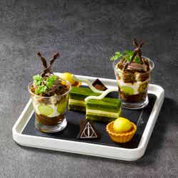 ティラミストライフル/死の秘宝チョコレート/抹茶ガトーオペラ/糖蜜パイ/提供画像