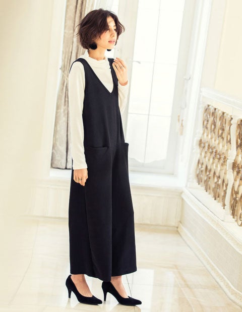 ニットソーオールインワン「Re:EDIT by GALSTAR」3,498円（税込）／画像提供：Re:EDIT by GALSTAR