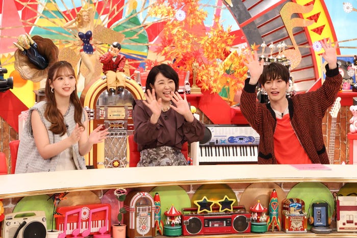 藤田ニコル、菊池桃子、深澤辰哉(C)フジテレビ