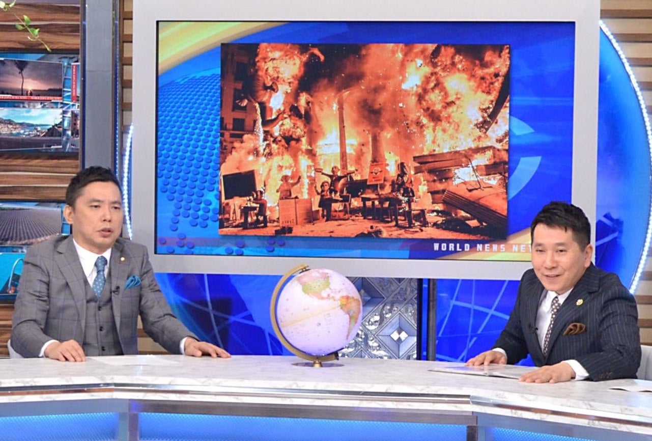 番組の模様（画像提供：毎日放送）