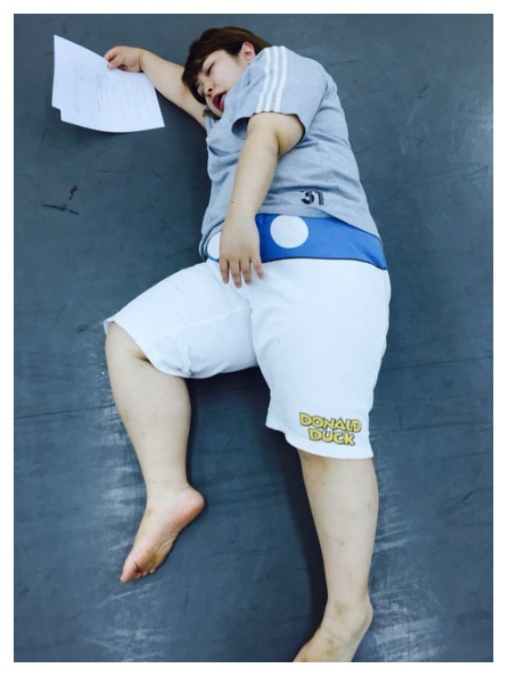 餅田コシヒカリMAX体重時のショット/餅田コシヒカリオフィシャルブログ(Ameba)より