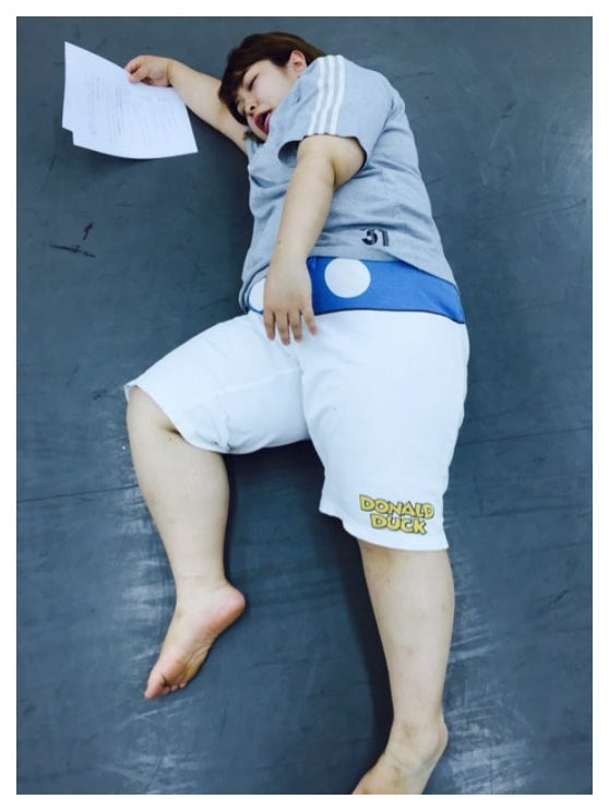 餅田コシヒカリMAX体重時のショット/餅田コシヒカリオフィシャルブログ(Ameba)より