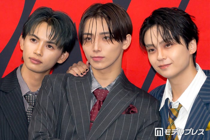 NAOYA、HAYATO、REI(C)モデルプレス