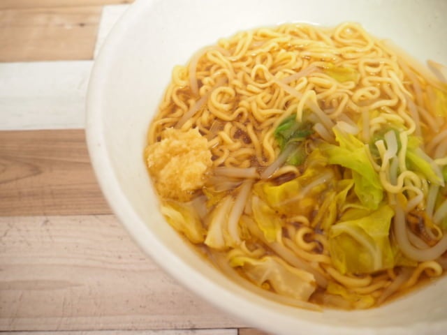 業務スーパー葱生姜 ラーメンの薬味にアレンジ