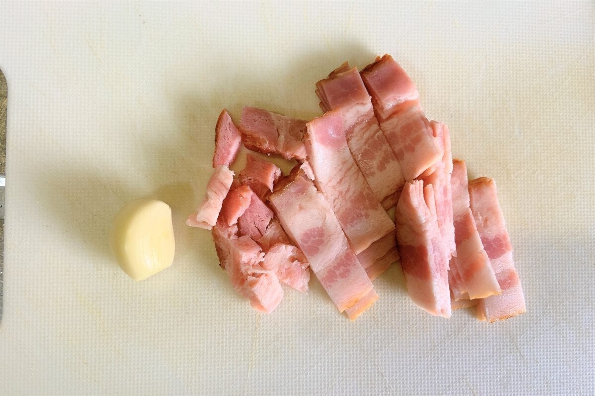 レンジで本格カルボナーラ