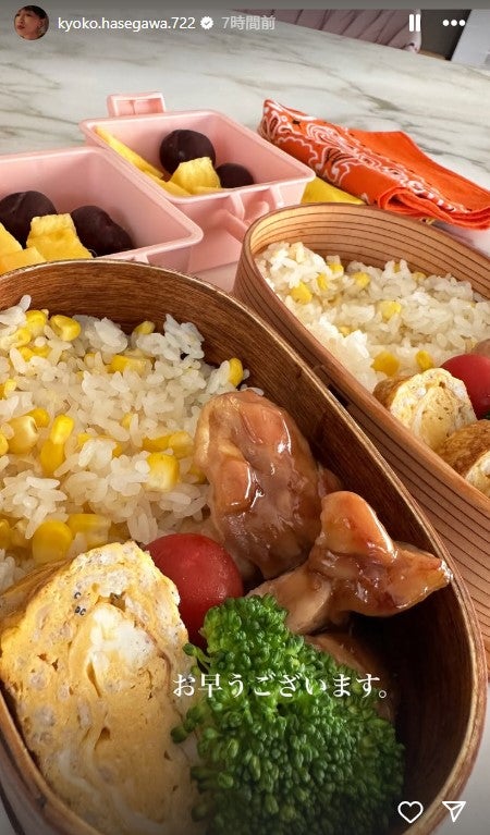 長谷川京子公式Instagramより