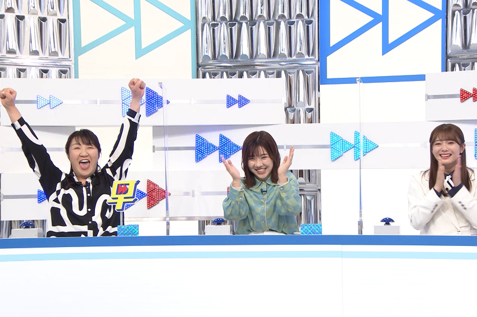 北斗晶、福田麻貴、田村保乃（C）テレビ朝日