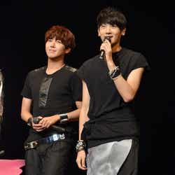 左から:グァンヒ、ヒョンシク