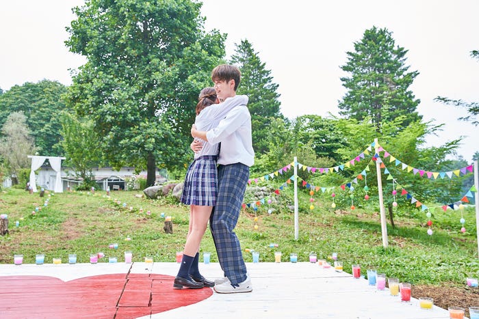 さくちゃん、りっきー「恋する◆週末ホームステイ 2020夏」最終話より(C)ABEMA