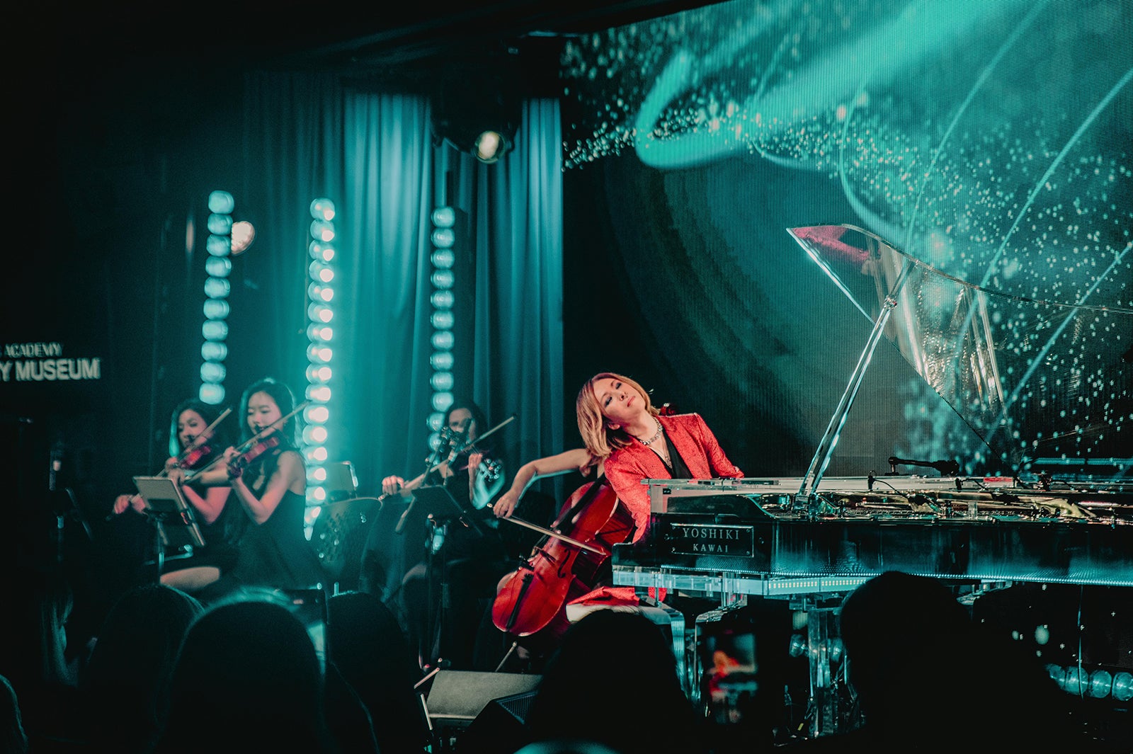 「YOSHIKI CLASSICAL 10TH ANNIVERSARY - World Tour with Orchestra 2023 “REQUIEM”」発表会見の様子（提供写真）