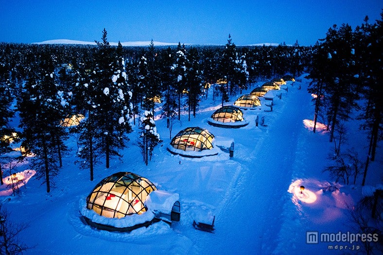 Kakslauttanen Arctic Resort（カクシラウッタネンアークティックリゾート）／画像提供：フィンランド政府観光局