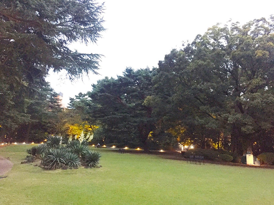 東京都庭園美術館 庭