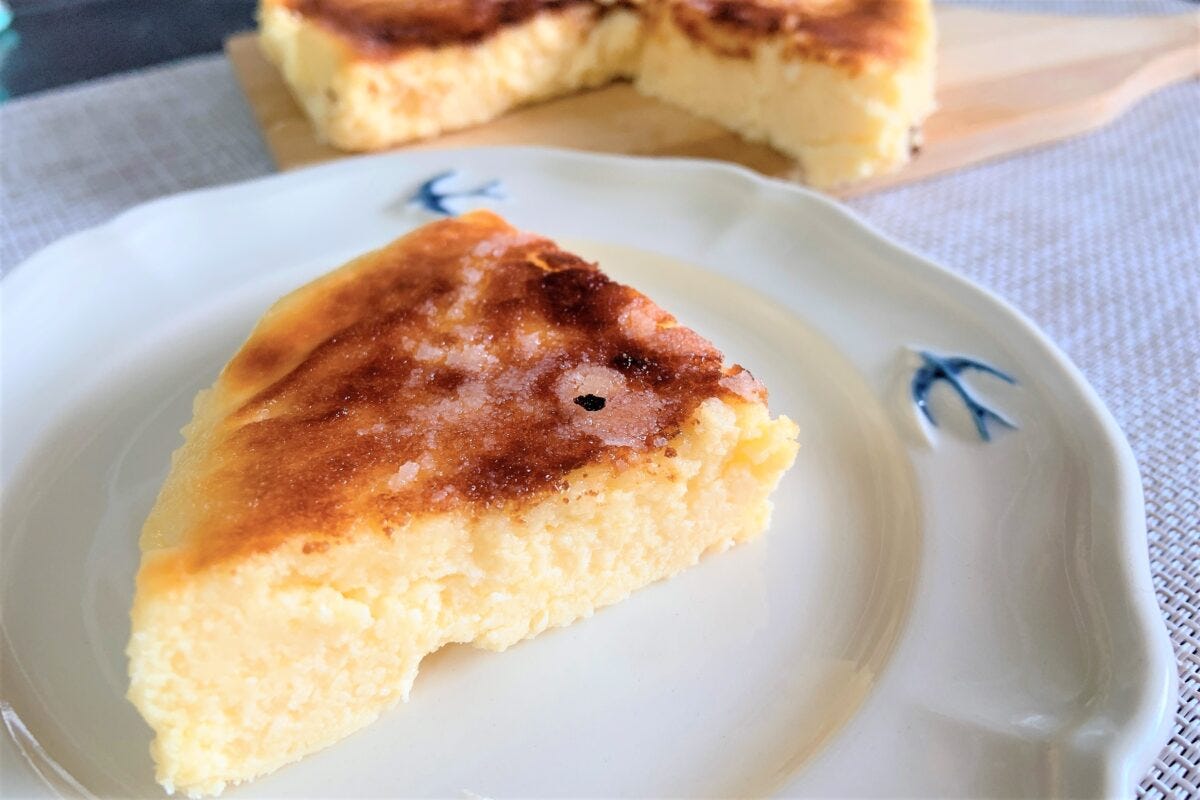 バスク風チーズケーキ