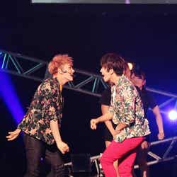 SUPER JUNIOR DONGHAE&EUNHYUK(左から:ウニョク、ドンヘ)