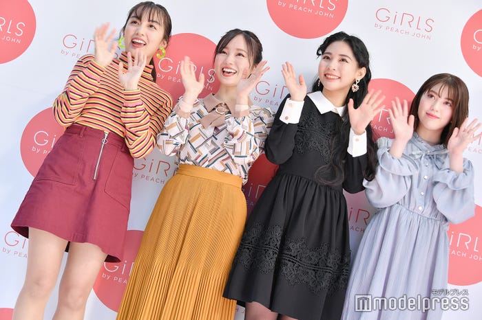 黒木ひかり、今泉佑唯、ミチ、中野恵那(C)モデルプレス