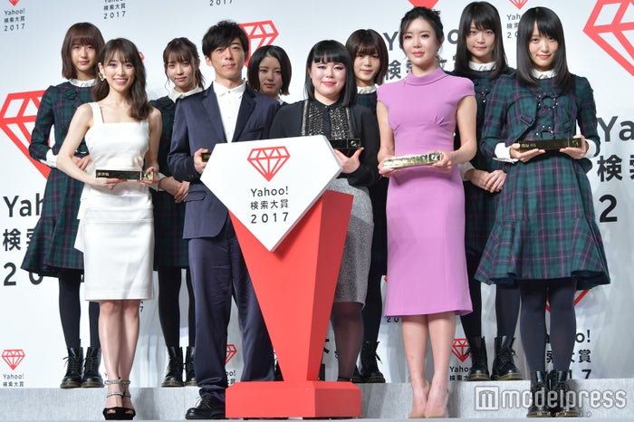 「Yahoo!検索大賞2017」発表会にて(C)モデルプレス