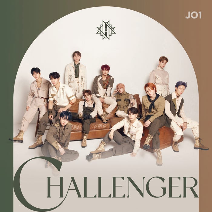 JO1「CHALLENGER」初回限定盤A (C)LAPONE ENTERTAINMENT