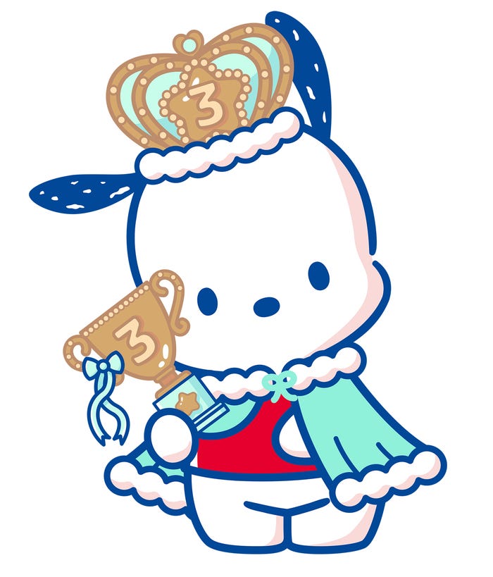 ポチャッコ(C)’25 SANRIO CHOCOLATE (C)TBS (C)MIXI (C)JYP Entertainment. (C)2025 Warner Music Japan Inc. 著作(株)サンリオ