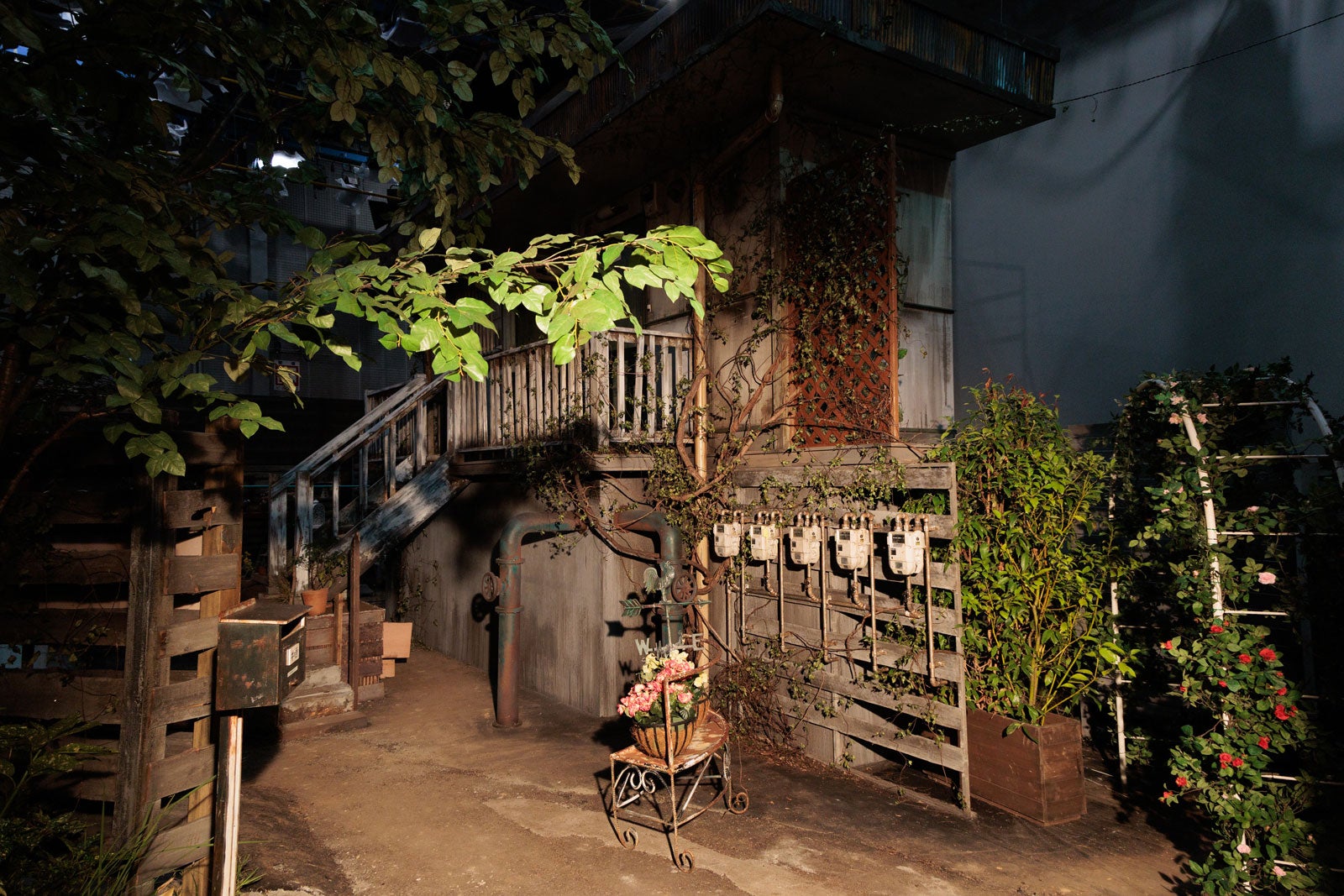 「ぼくたちん家」セット（C）日本テレビ