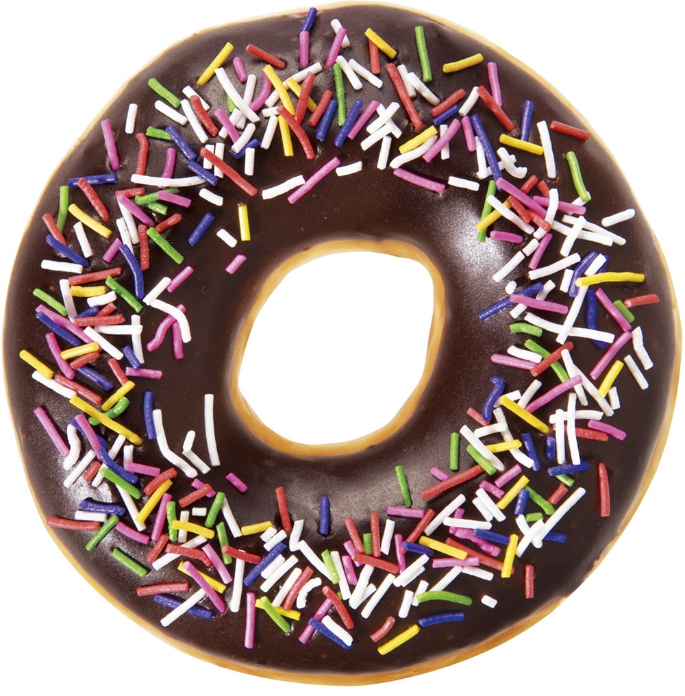 チョコ スプリンクル（2006年発売）／画像提供： クリスピー・クリーム・ドーナツ・ジャパン株式会社