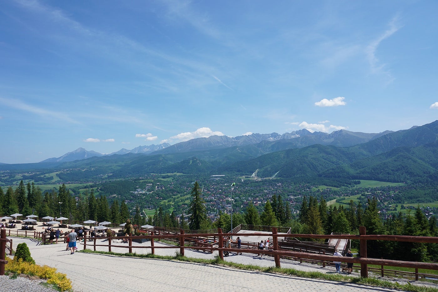 山岳リゾート、ザコパネ。ケーブルカーで気軽に絶景を楽しめる