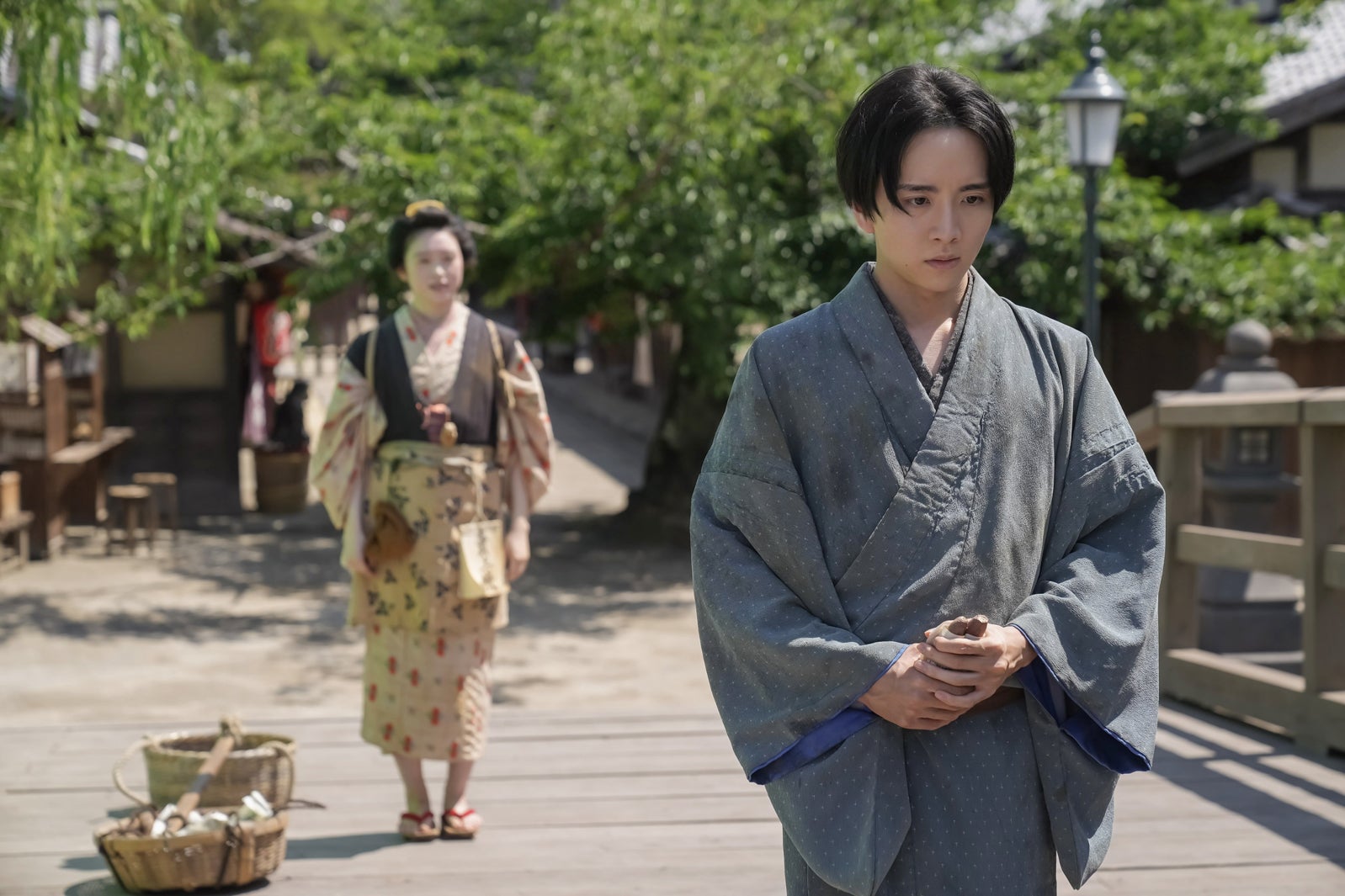 高石あかり、板垣李光人「ばけばけ」第30話（C）NHK